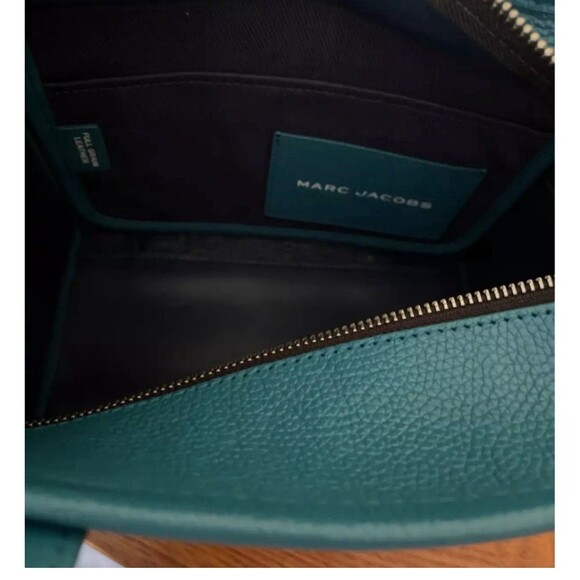 Marc Jacobs Small Leather Tote Bag  Harbor Blue - Picture 7 of 7